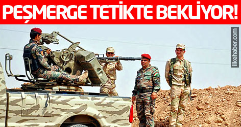 Peşmerge, mevzi kazdı bekliyor!