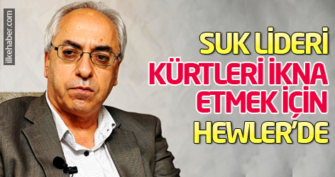 SUK lideri Kürtleri ikna etmek için Hewler'de!