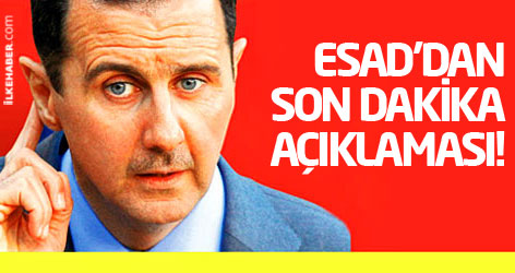 Esad: Bu savaş halkın kaderini belirleyecek!