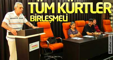 Ahmet Türk: Tüm Kürtler birleşmeli