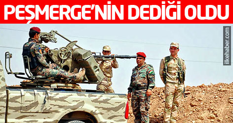 Irak ordusu ile Peşmerge anlaştı