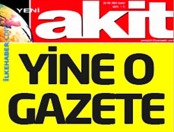 Akit yine gazetecileri hedef gösterdi!