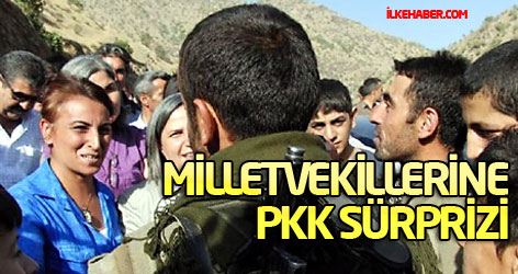 Milletvekillerine PKK sürprizi!
