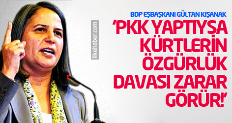 Kışanak: PKK yaptıysa Kürtlerin özgürlük davası zarar görür!