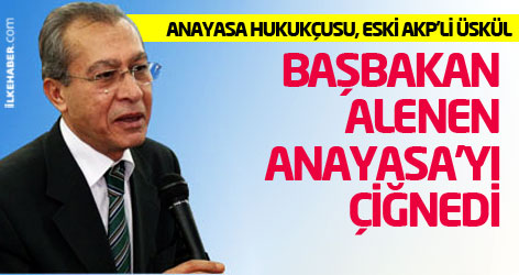 Başbakan alenen Anayasa’yı çiğnedi