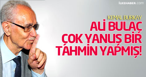 Kemal Burkay: Ali Bulaç çok yanlış bir tahmin yapmış!