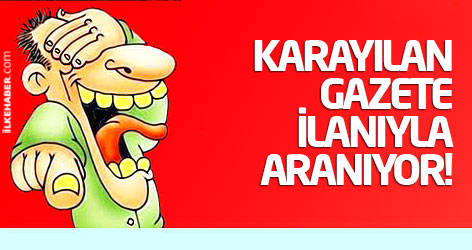 Karayılan gazete ilanıyla aranıyor!