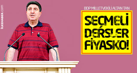Altan Tan: Seçmeli dersler fiyasko!