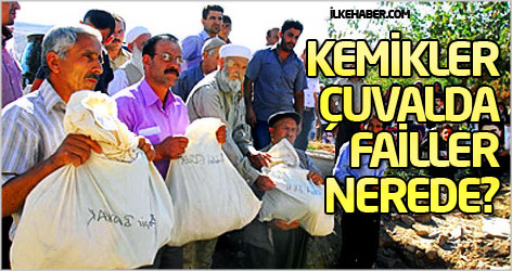 Kemikler çuvalda failler nerede?