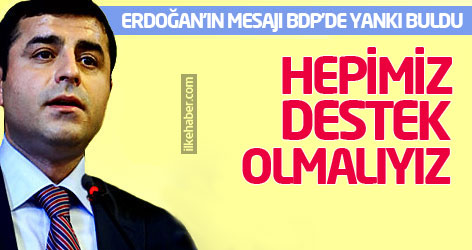 Selahattin Demirtaş: Hepimiz destek olmalıyız!
