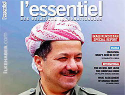 Barzani Fransız dergisi L'Essentiel'e konuştu