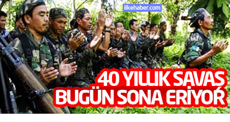 Filipinler'de 40 yıllık savaş sona erdi!
