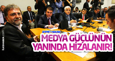 Ahmet Hakan: Medya güçlünün yanında hizalanır!