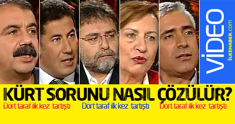 Dört taraf ilk kez  tartıştı: Kürt sorunu nasıl çözülür?