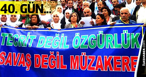 Açlık grevleri 40. gününe girdi, destek için birçok kişi greve başladı