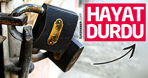 Diyarbakır’da hayat durdu