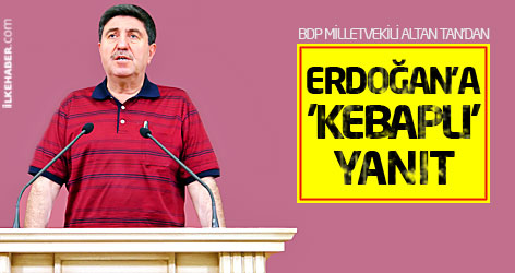 Erdoğan'a 'kebaplı' yanıt