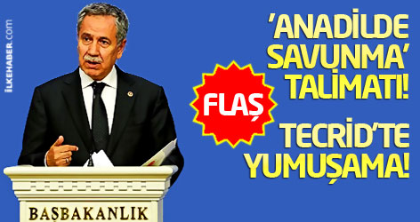 Erdoğan'dan 'Anadilde Savunma' talimatı!