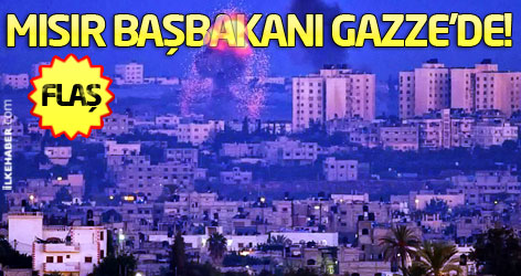 Mısır Başbakanı destek için Gazze'de!