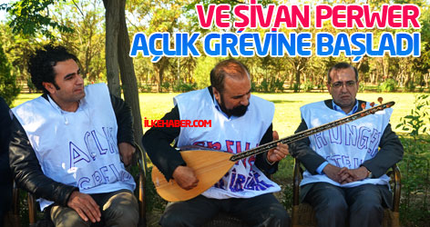 Ve Şivan Perwer açlık grevine başladı
