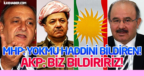 MHP: Yok mu haddini bildiren! AKP: Biz bildiririz!