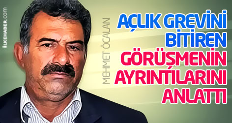 Açlık grevini bitiren görüşmenin ayrıntılarını anlattı