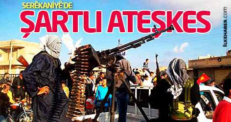 Serêkaniyê'de şartlı ateşkes sağlandı