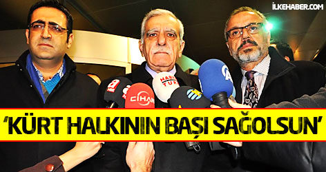 Ahmet Türk: Kürt halkının başı sağolsun