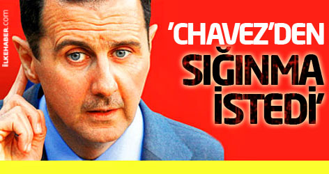 'Chavez'den sığınma istedi'