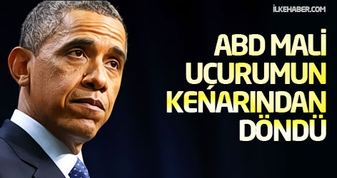 ABD mali uçurumun kenarından döndü!