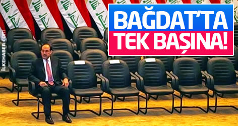 Bağdat'ta tek başına!
