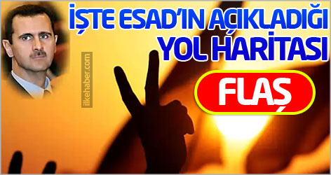 İşte Esad'ın açıkladığı yol haritası...