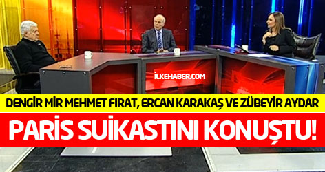 Üç önemli isim Paris suikastını konuştu