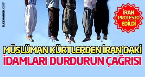 Müslüman Kürtlerden İran'daki idamları durdurun çağrısı