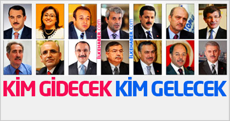 AK Parti'de kim gidecek kim gelecek?
