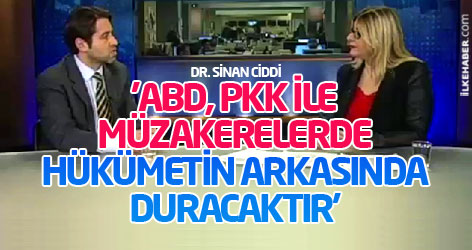 'ABD, PKK'yla Müzakerelerde Hükümetin Arkasında Duracaktır'