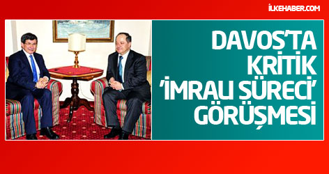 Davos'ta kritik 'İmralı süreci' görüşmesi