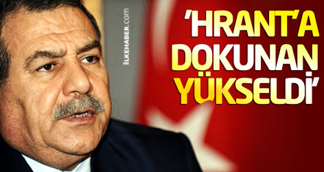 'Hrant'a dokunan yükseldi'