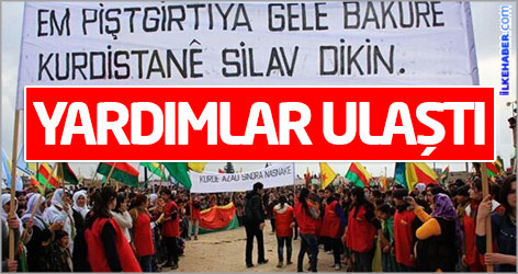 Toplanan yardımlar Rojava’ya ulaştı