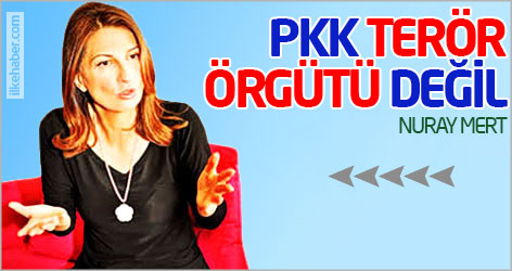 Nuray Mert: PKK terör örgütü değil