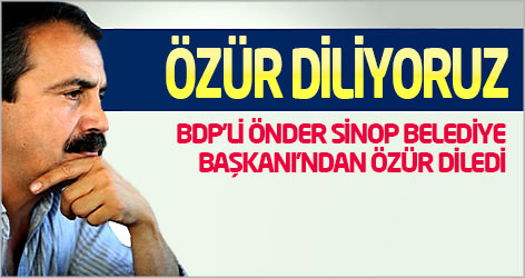 Sırrı Süreyya Önder: Özür diliyoruz