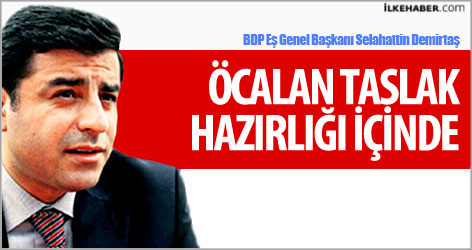 Demirtaş: Öcalan taslak hazırlığı içinde