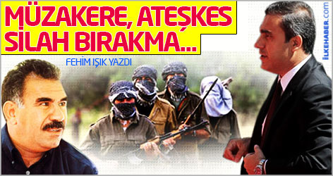 Müzakere, ateşkes, silah bırakma...