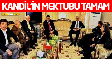 BDP ve DTK, Kandil'in mektubunu Öcalan'a getiriyor