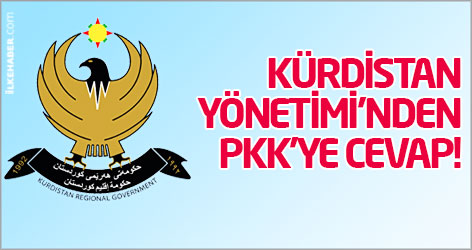 Kürdistan yönetimi’nden PKK’ye cevap!
