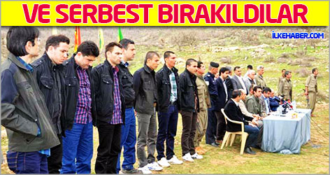 PKK, kamu görevlisi ve askerleri serbest bıraktı