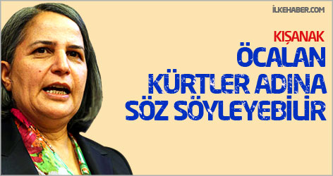 Kışanak: Öcalan Kürtler adına söz söyleyebilir
