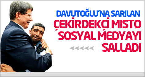 Davutoğlu’na sarılan Çekirdekçi Mısto'ya Diyarbakır tepkisi...