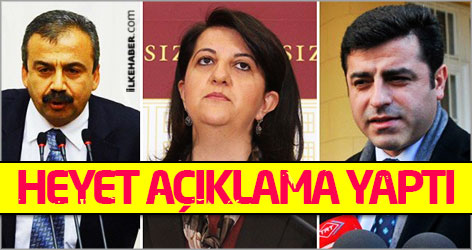 İmralı heyeti açıklama yaptı