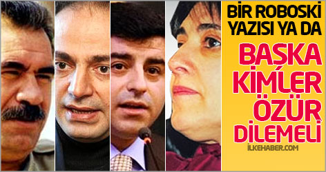 Bir Roboski yazısı ya da başka kimler özür dilemeli